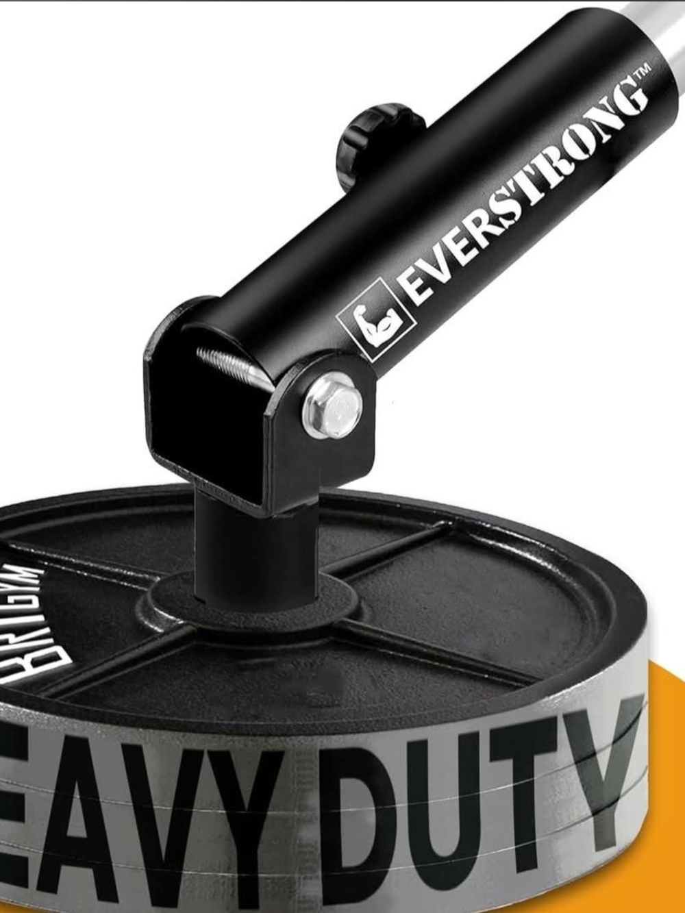Everstrong Heavy Duty Weight Plate Handle - Black